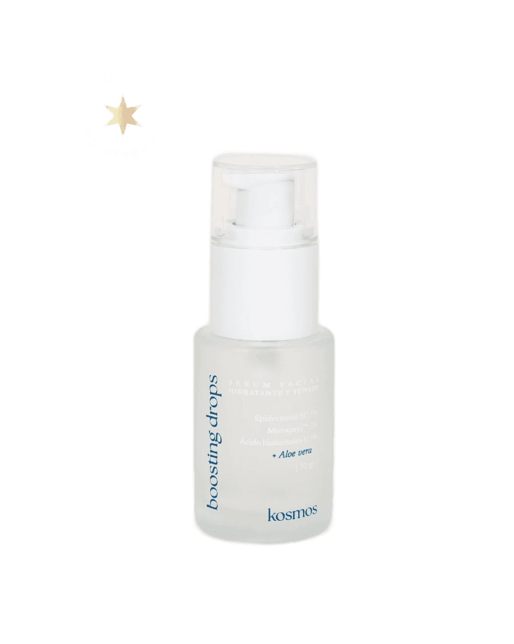 SÉRUM HIDRATANTE Y TENSOR / Boosting Drops - EPIDERMOSIL 5% + MUNAPSYS 3% + ÁCIDO HIALURÓNICO